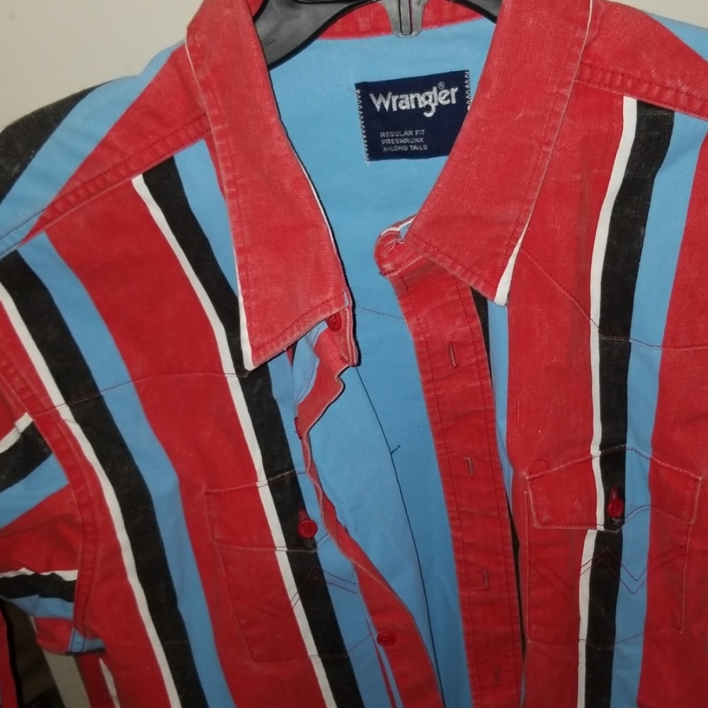 Wrangler Button Down XL Tall